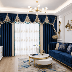 Elegant Lace Curtains in Riyadh | Custom Sheer Curtain Design & Installation
