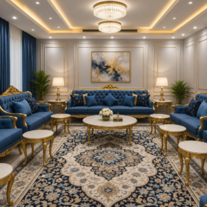 Modern Sectional Sofa for Living Room | Luxury Corner Sofa in Riyadh
