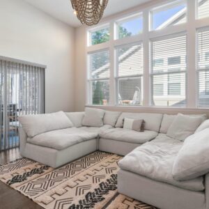Custom Made American Sectional Sofa for Modern Living Rooms in Riyadh | Luxury Saudi Home Furniture